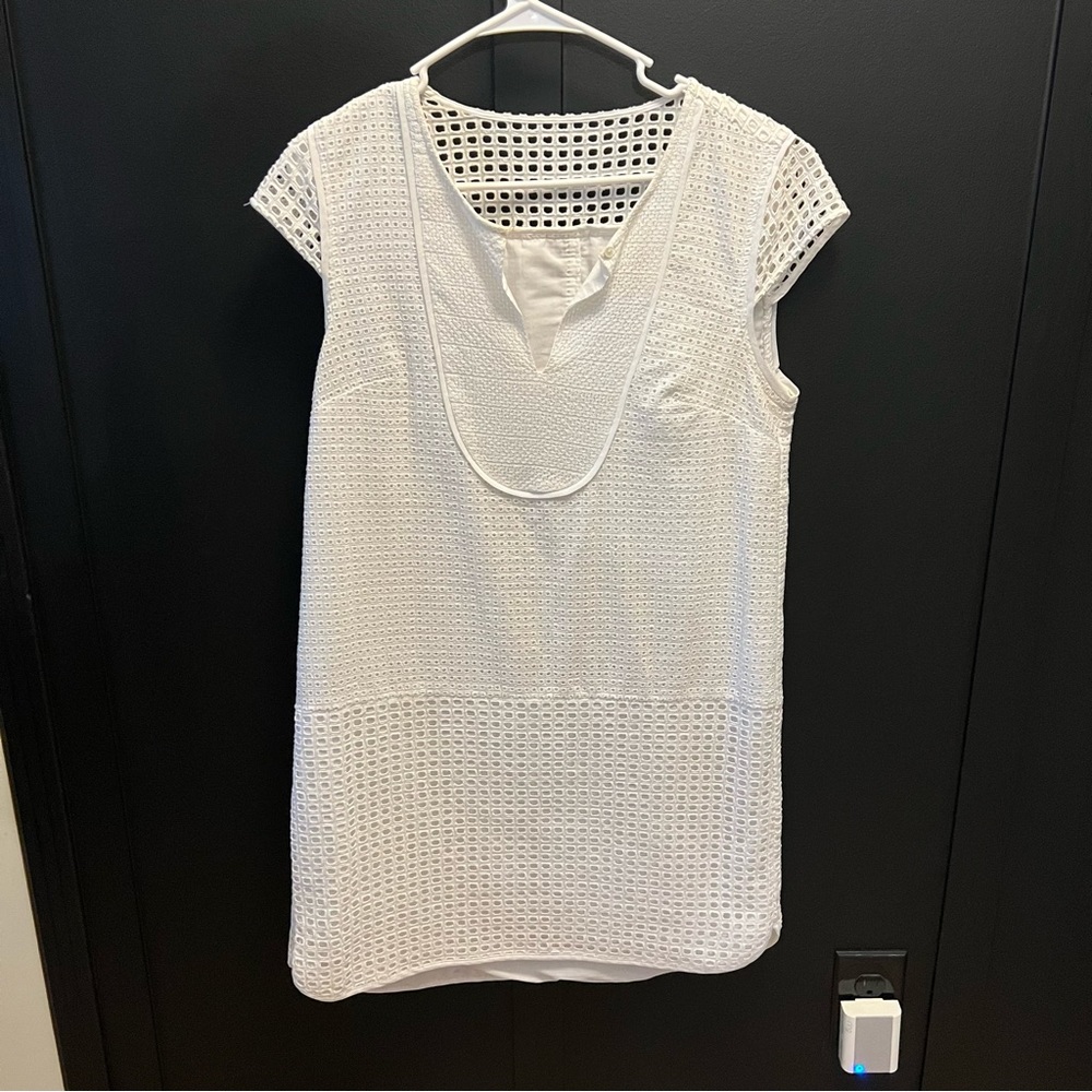 J. Crew white dress